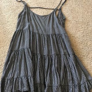 Brandy Melville floral dress with open back